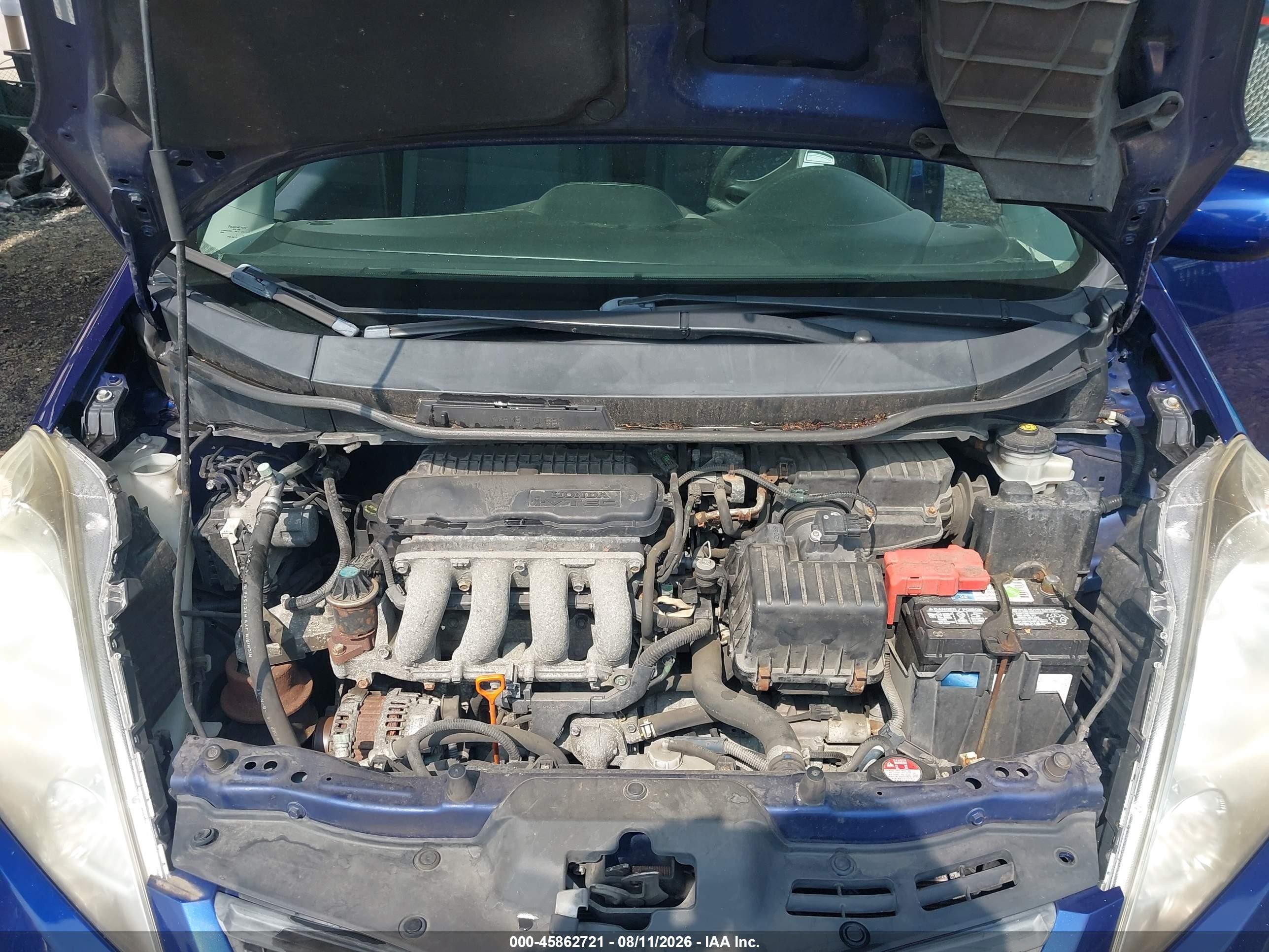2011 Honda Fit Sport Blue vin: JHMGE8H52BC021527