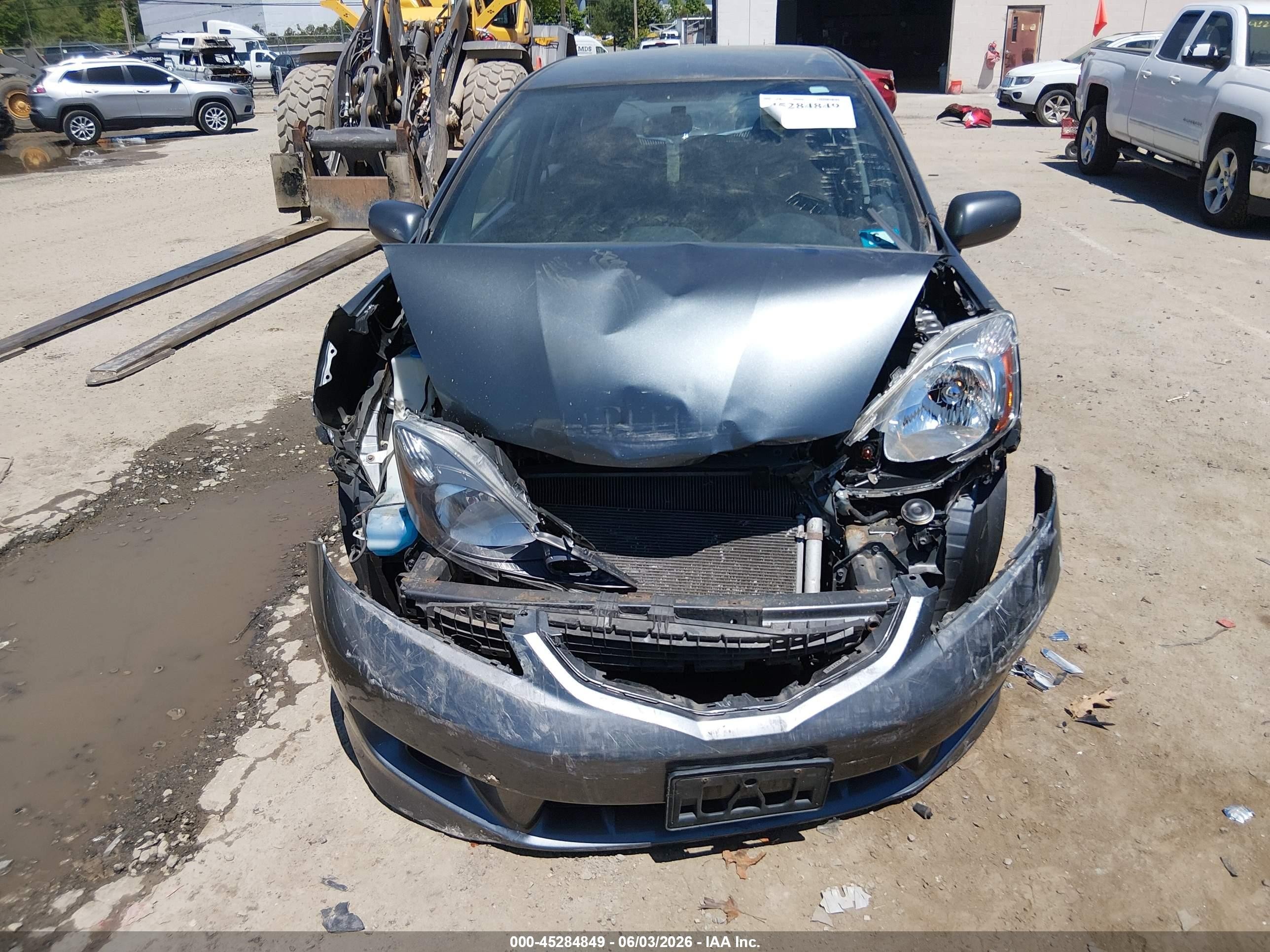 2011 Honda Fit Sport Gray vin: JHMGE8H52BC022872