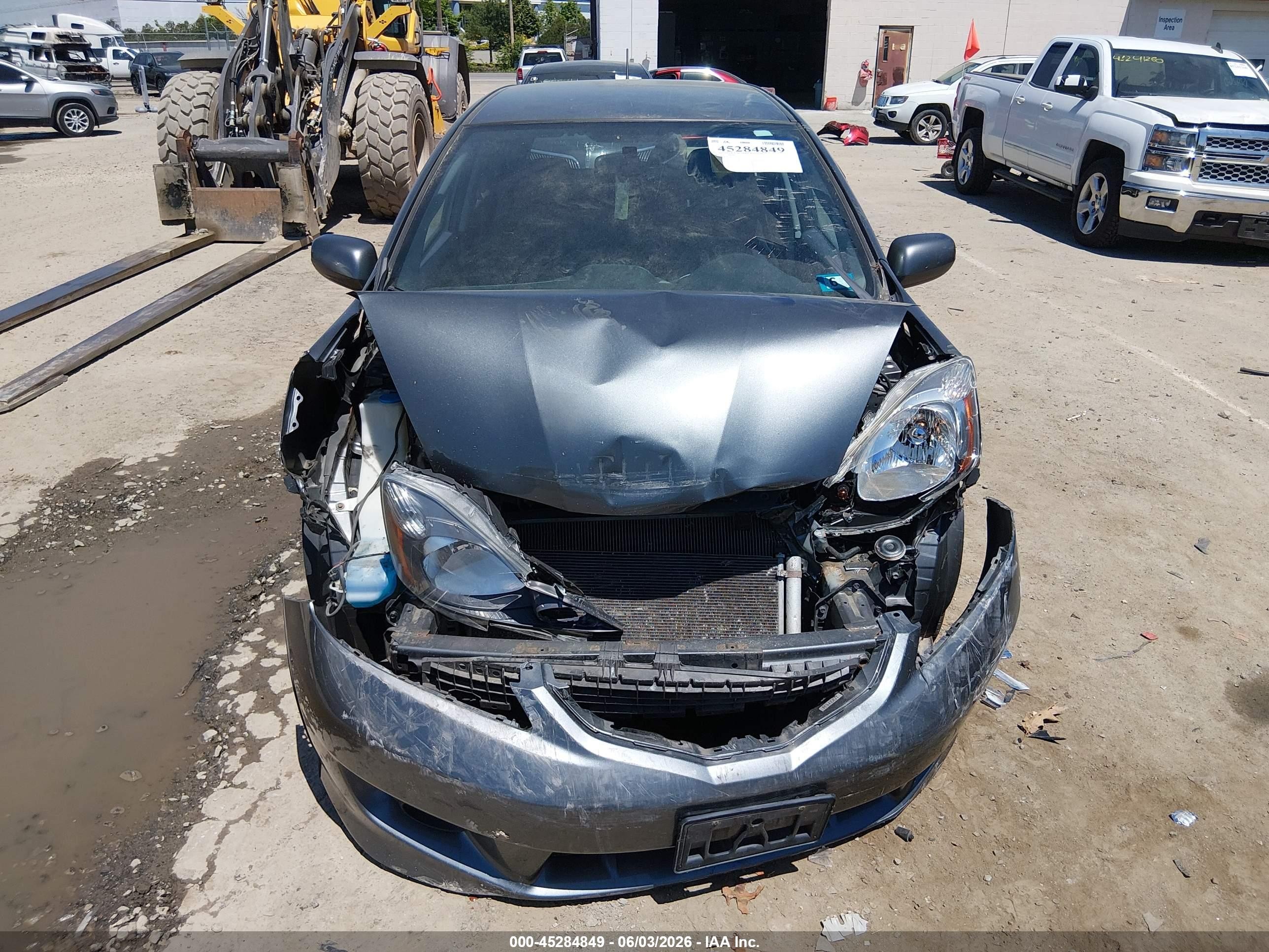 2011 Honda Fit Sport Gray vin: JHMGE8H52BC022872