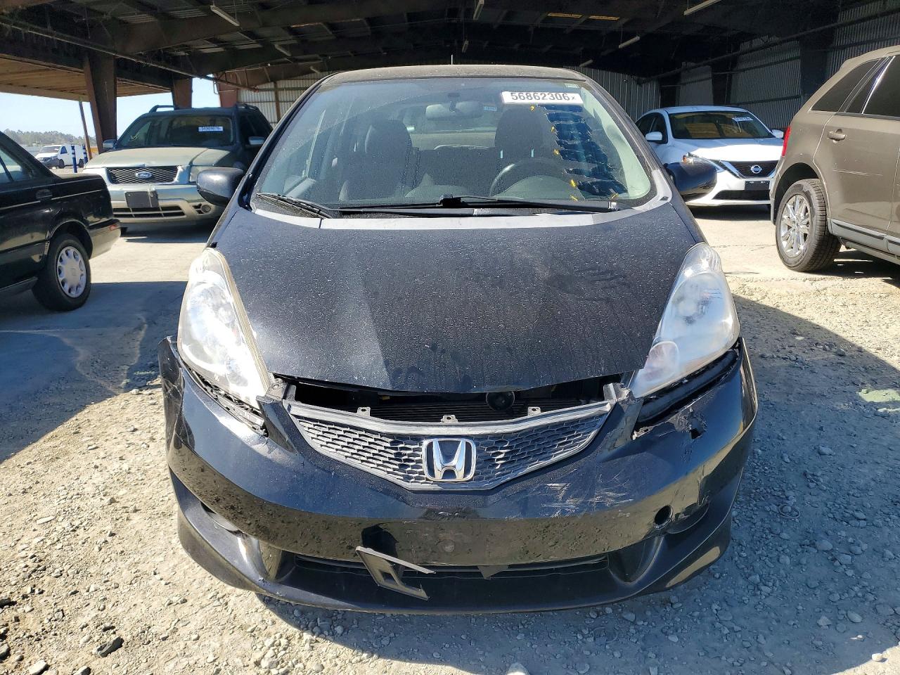 2011 Honda Fit Sport Black vin: JHMGE8H52BC024332