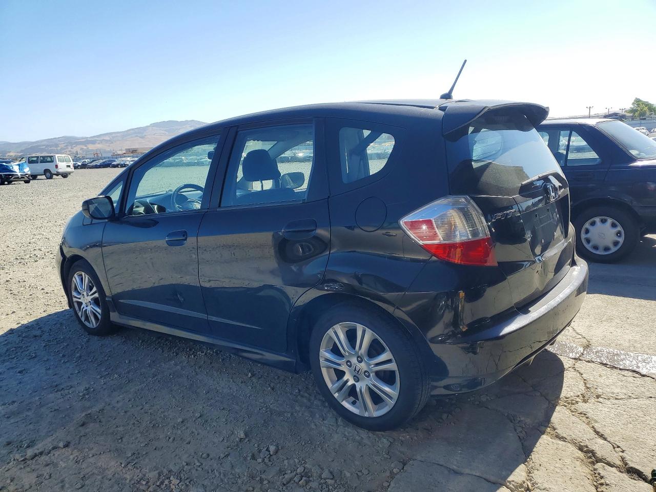 2011 Honda Fit Sport Black vin: JHMGE8H52BC024332