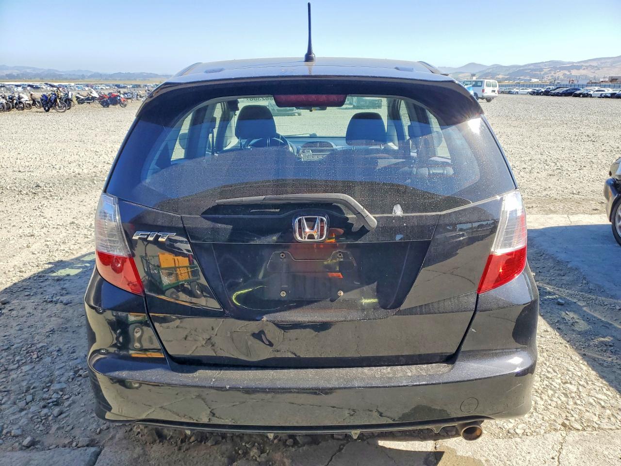 2011 Honda Fit Sport Black vin: JHMGE8H52BC024332