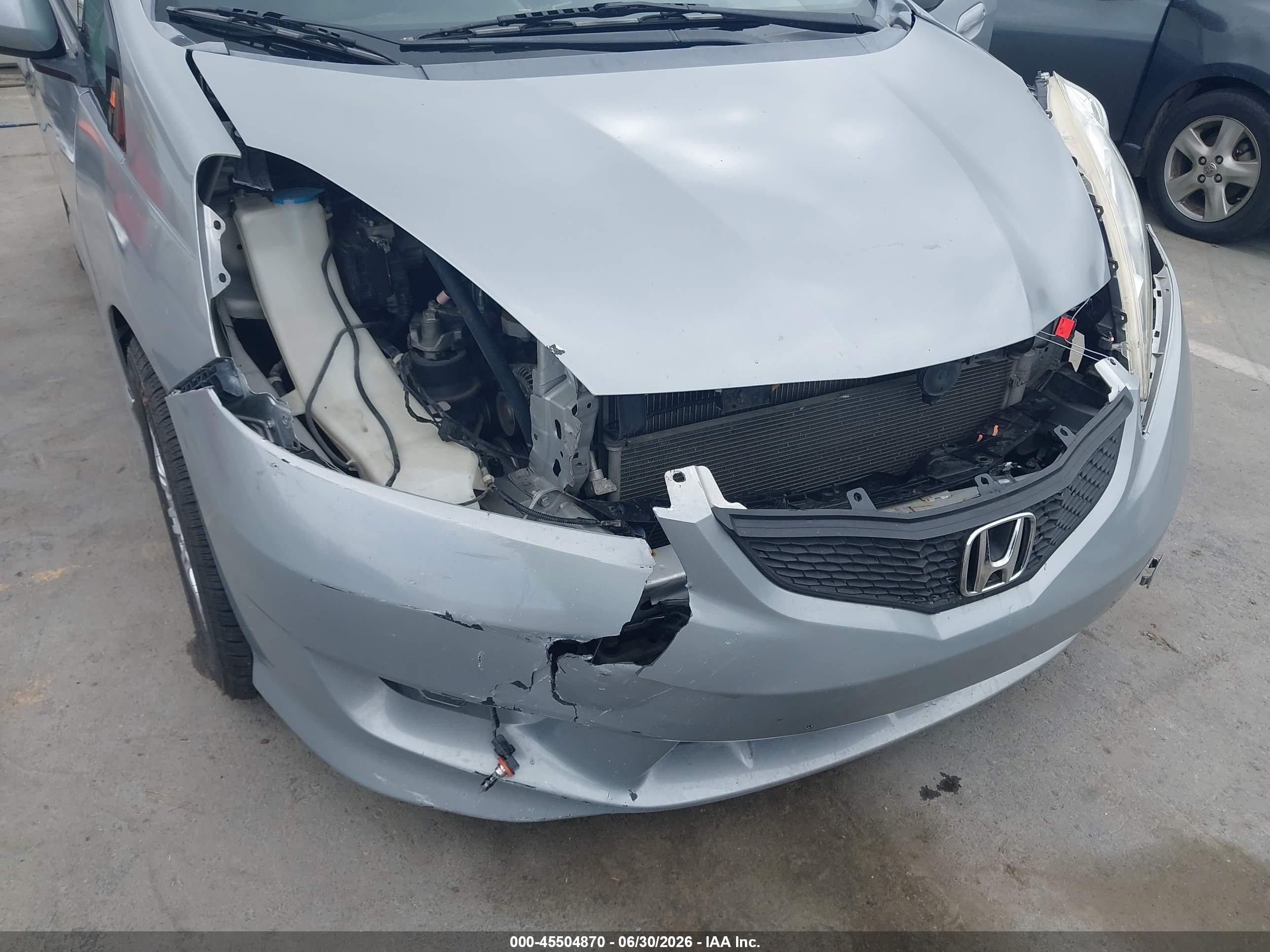 2011 Honda Fit Sport Gray vin: JHMGE8H52BS003650