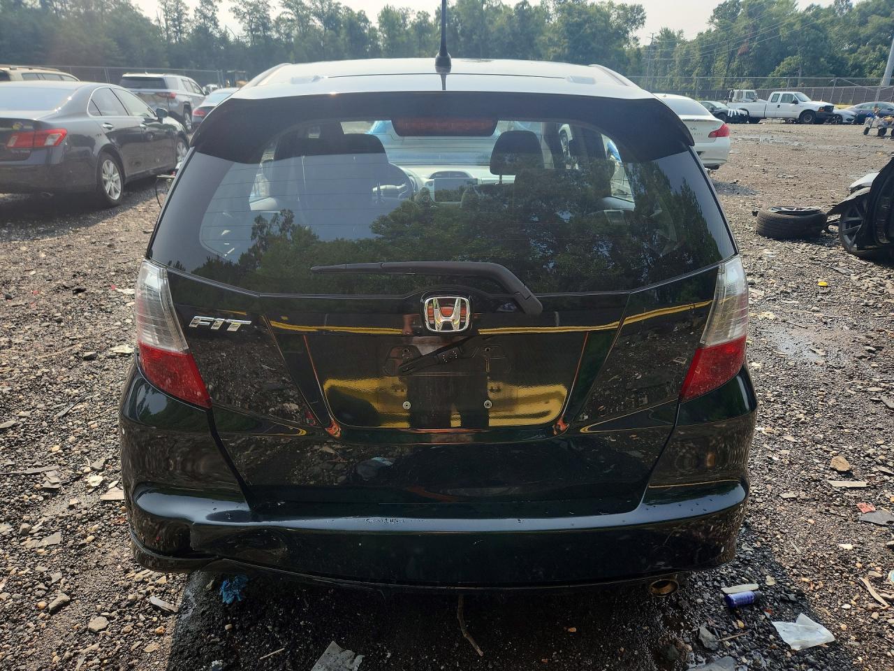 2011 Honda Fit Sport Black vin: JHMGE8H52BS010422