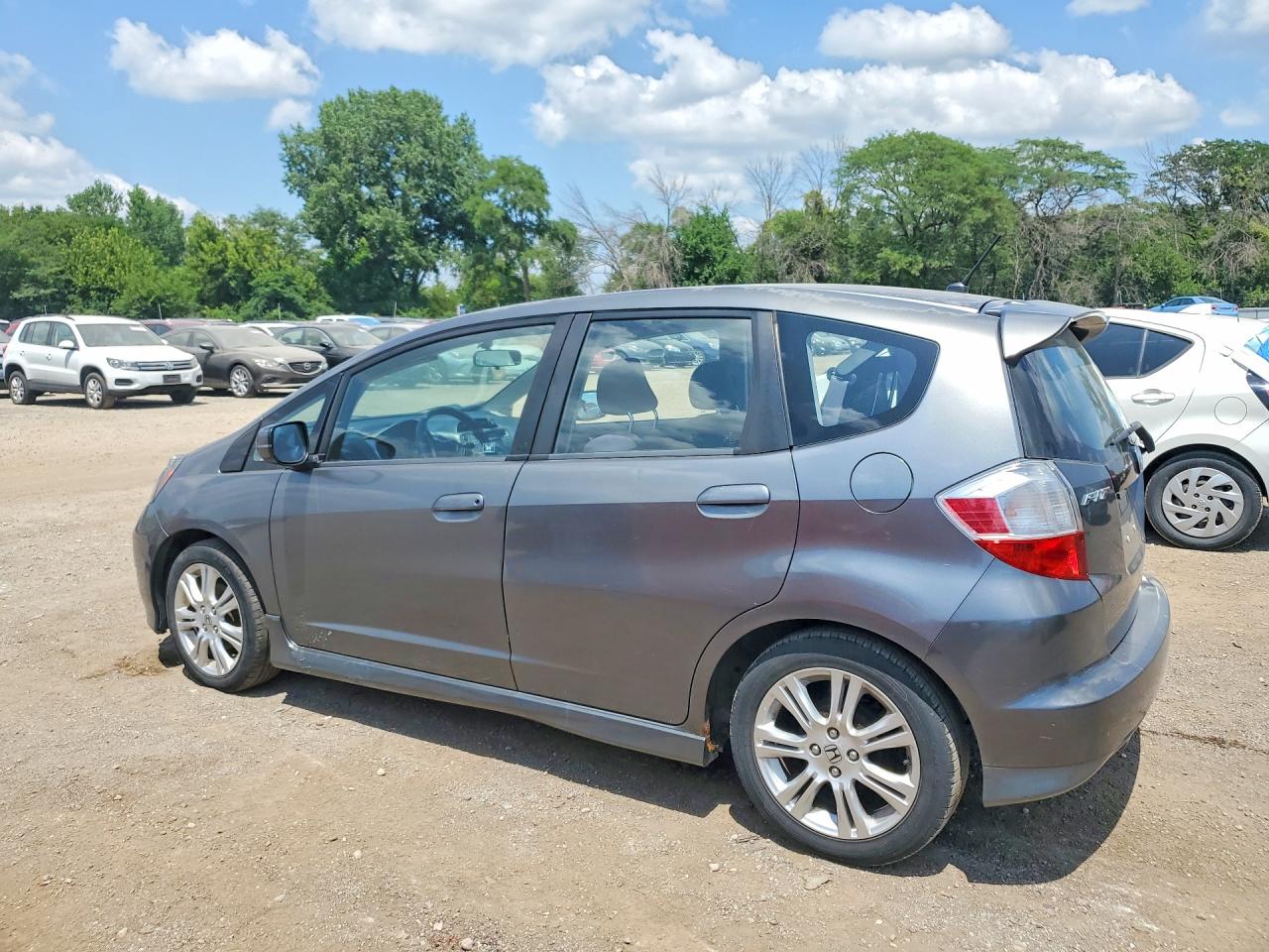 2011 Honda Fit Sport Charcoal vin: JHMGE8H52BS011196