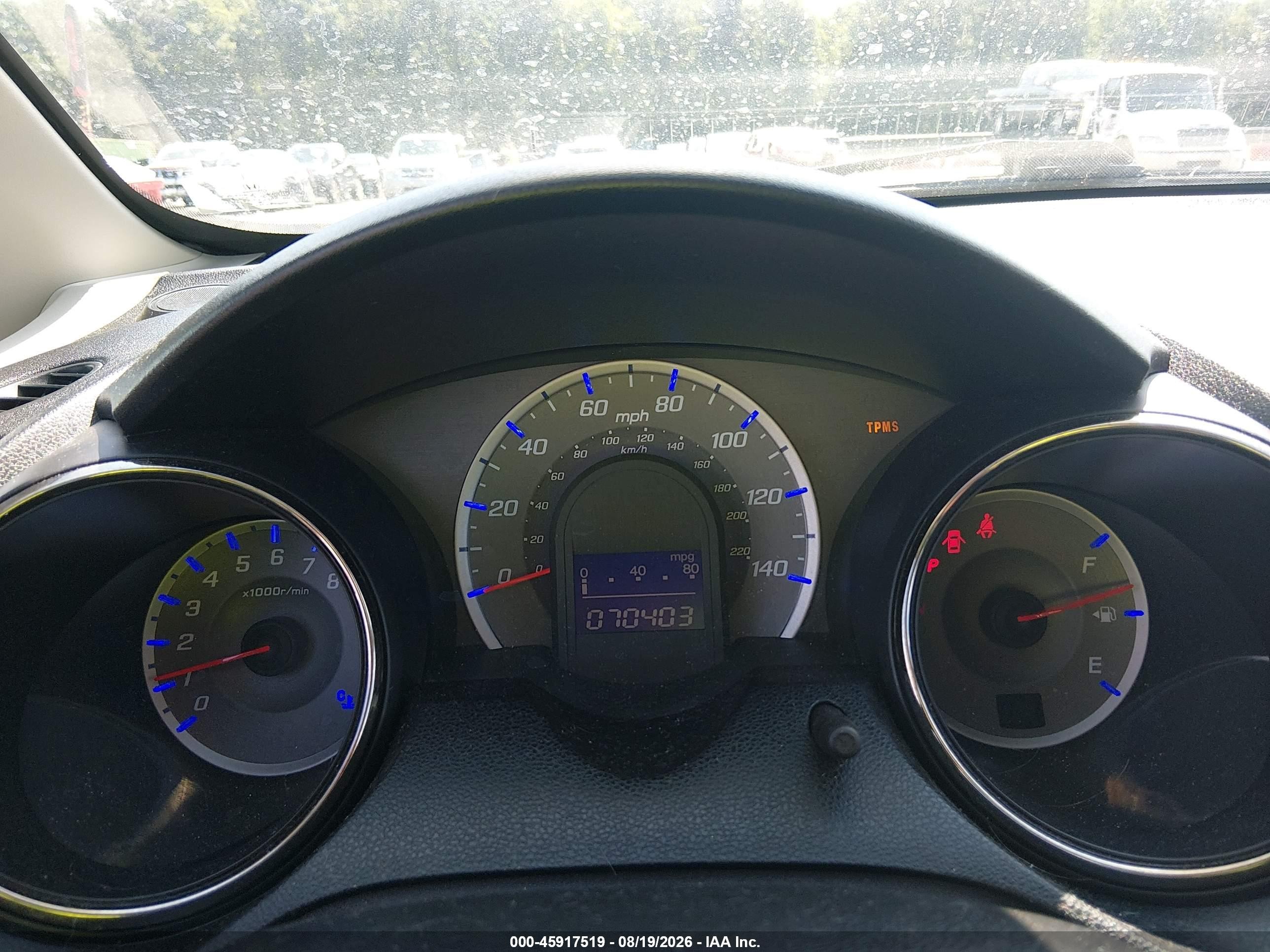 2012 Honda Fit Sport White vin: JHMGE8H52CC001585