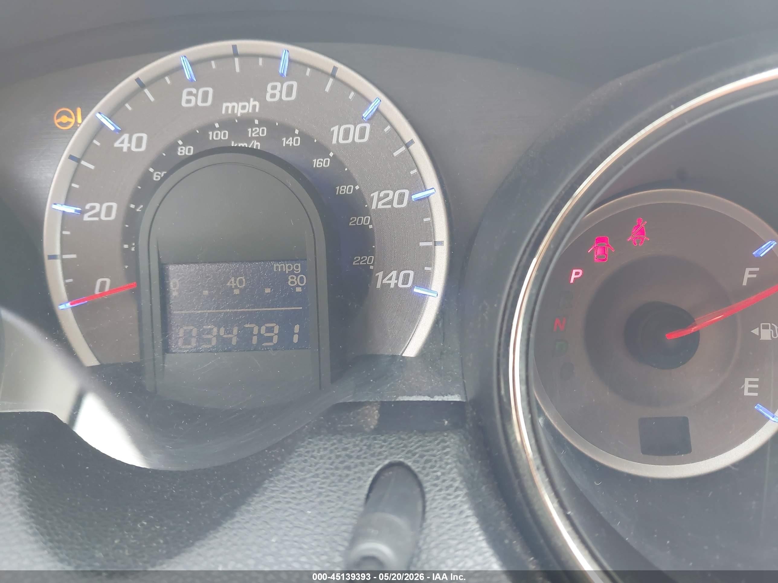 2012 Honda Fit Sport Orange vin: JHMGE8H52CC009122