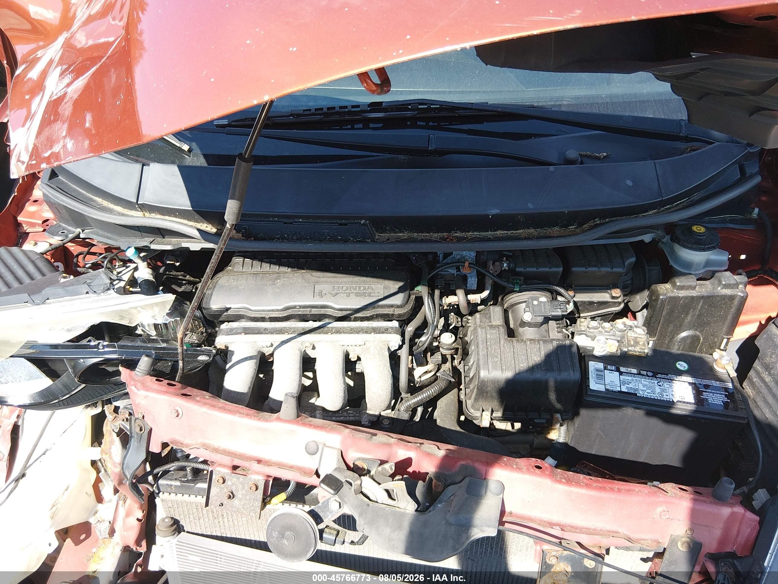 2012 Honda Fit Sport Orange vin: JHMGE8H52CC040211