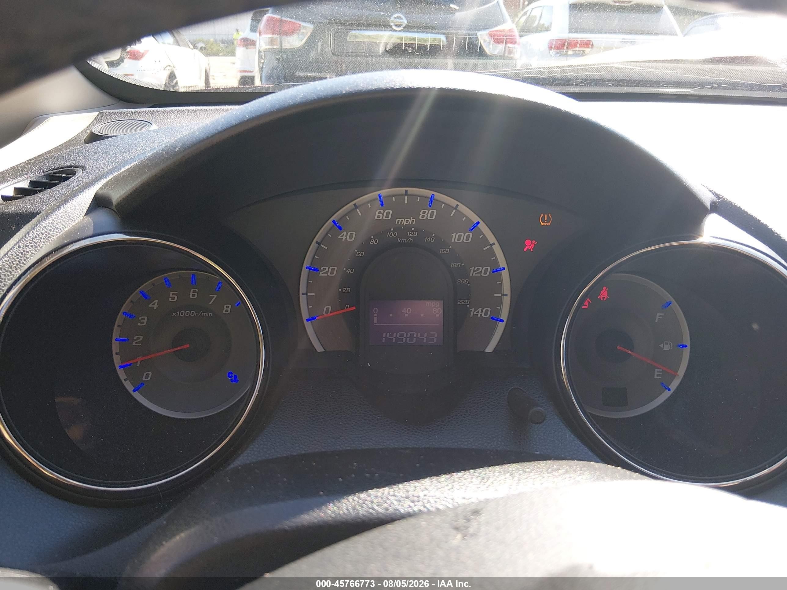2012 Honda Fit Sport Orange vin: JHMGE8H52CC040211