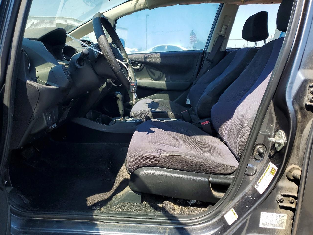 2013 Honda Fit Sport Gray vin: JHMGE8H52DC033745