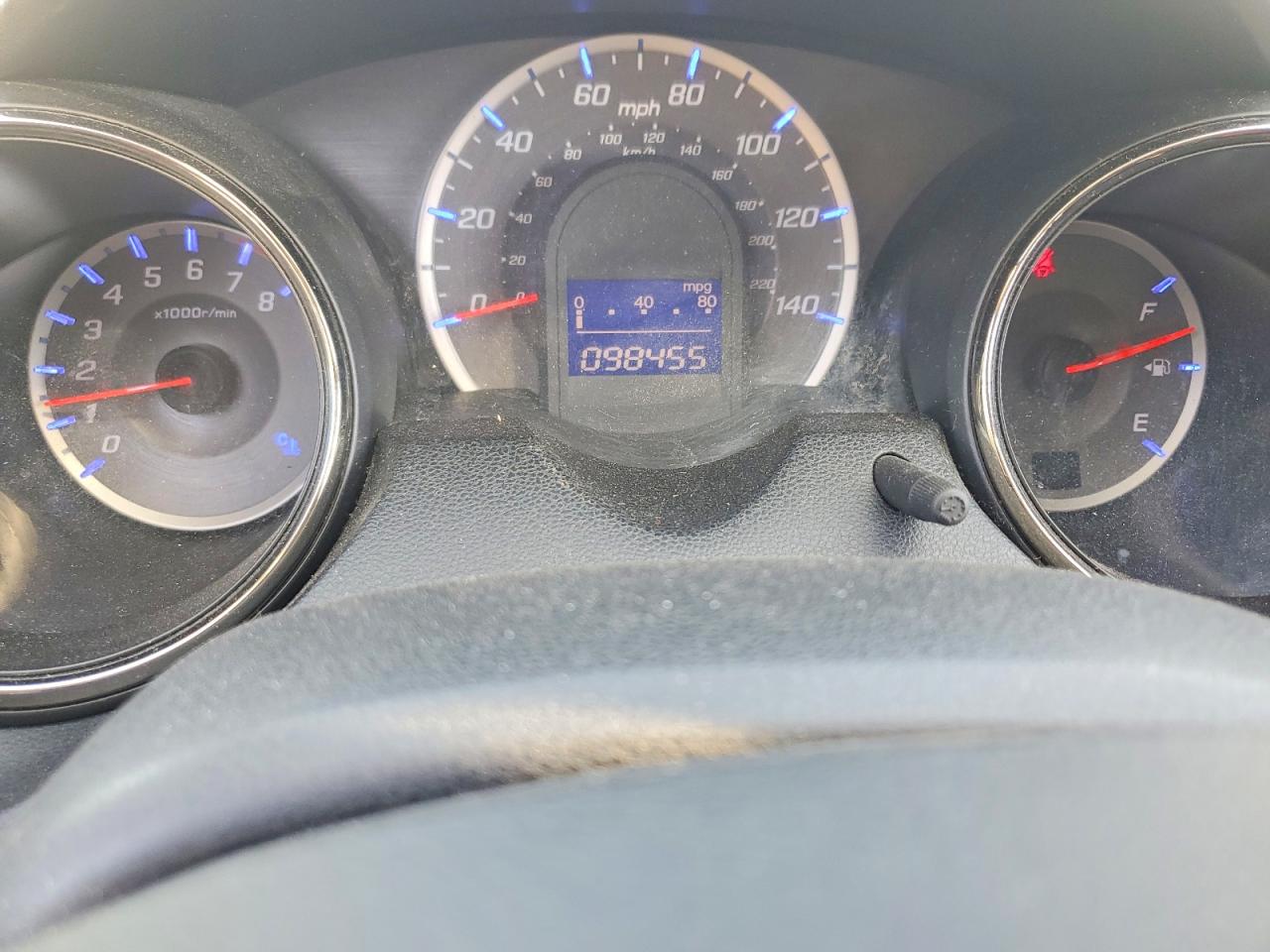 2013 Honda Fit Sport Синий vin: JHMGE8H52DC062470