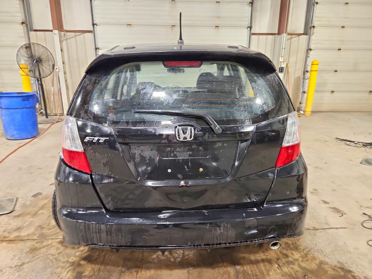 2013 Honda Fit Sport Black vin: JHMGE8H52DC072819