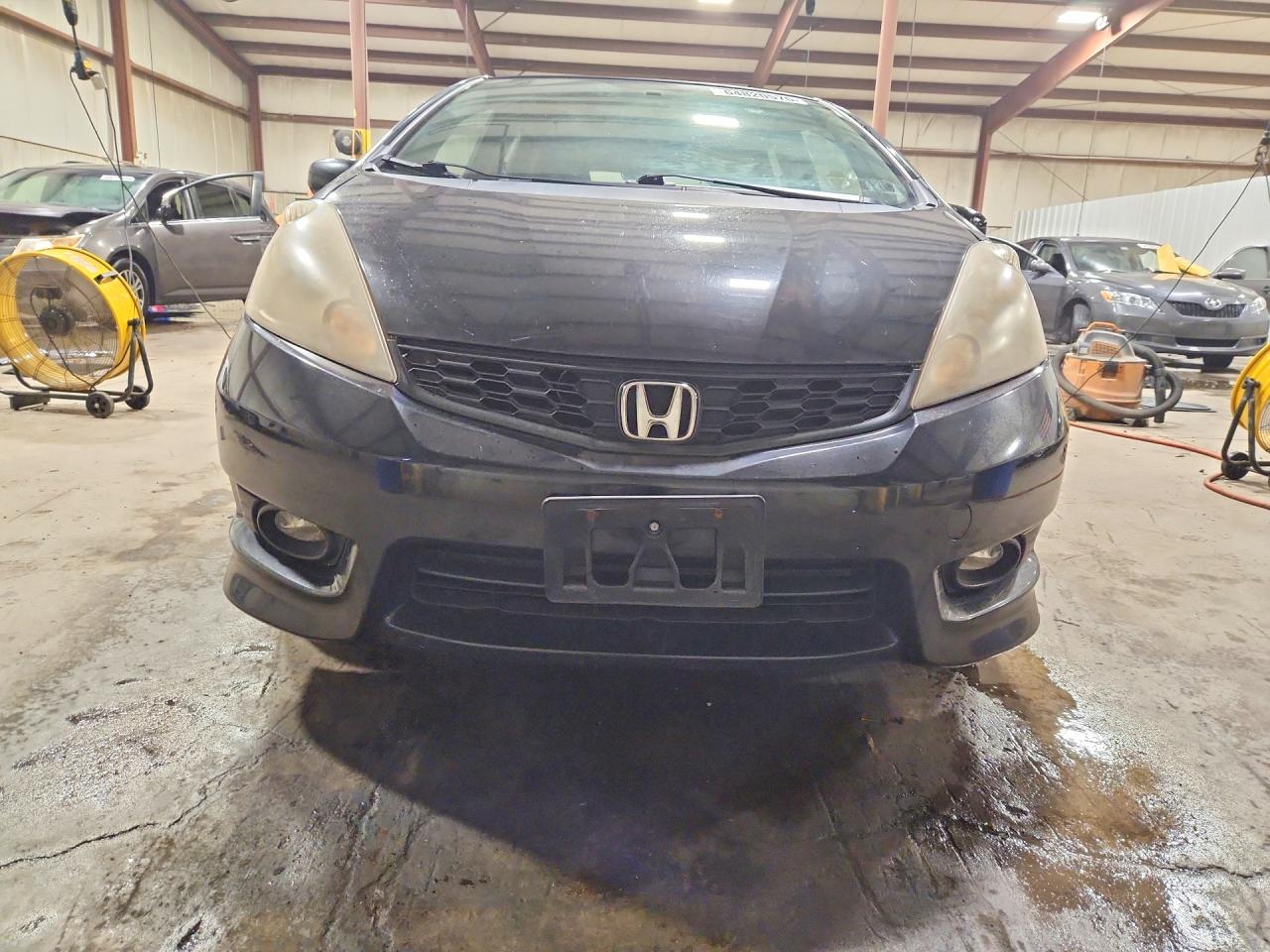 2013 Honda Fit Sport Black vin: JHMGE8H52DC072819
