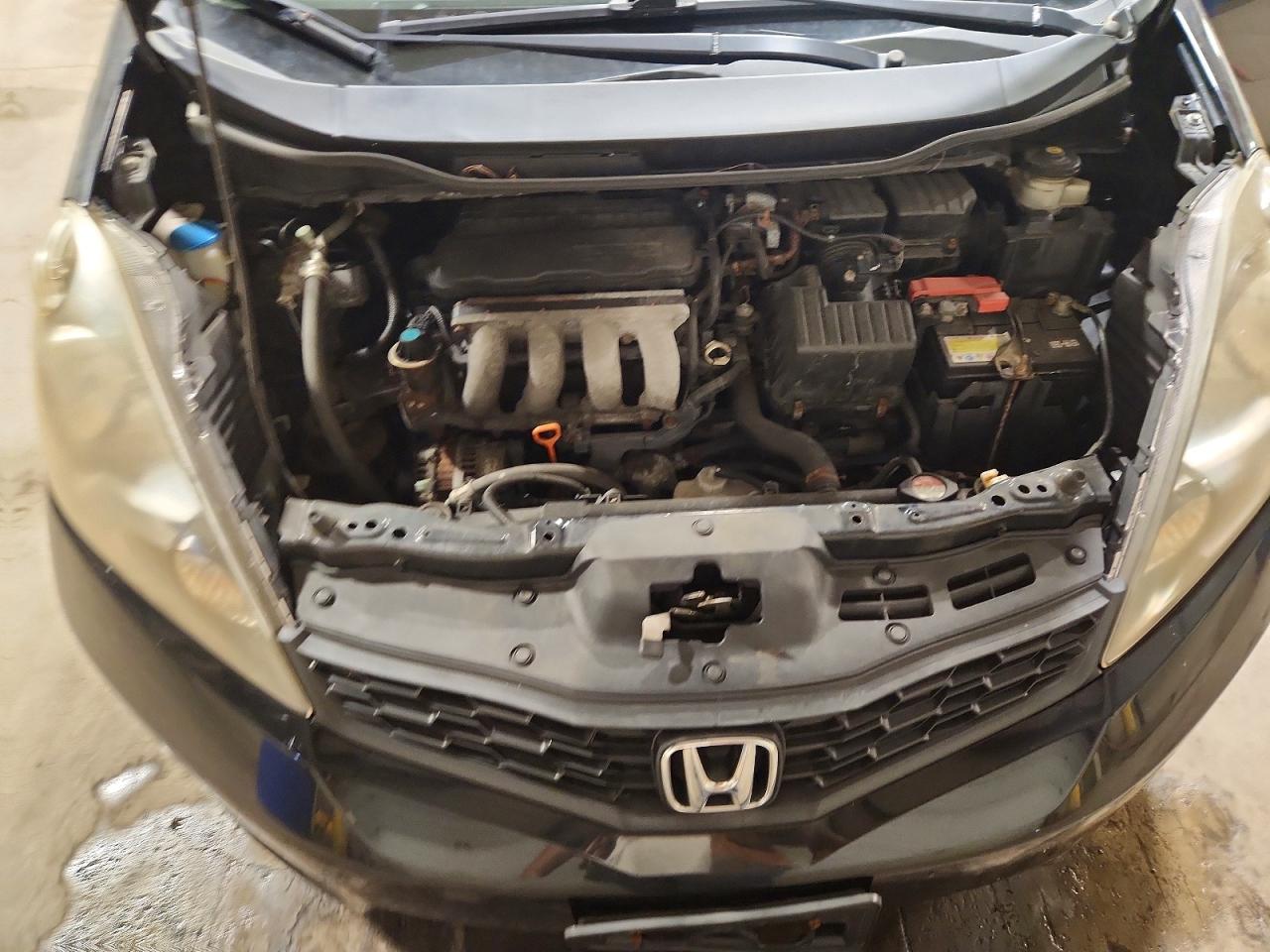 2013 Honda Fit Sport Black vin: JHMGE8H52DC072819