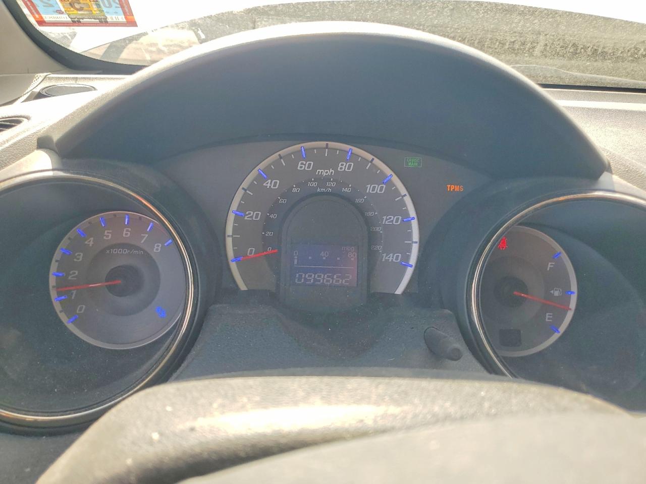 2013 Honda Fit Sport Gray vin: JHMGE8H52DC074828
