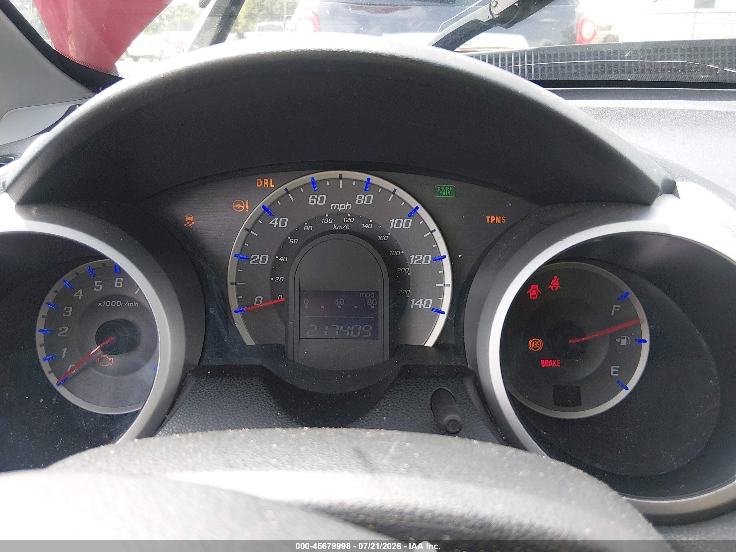 2011 Honda Fit Sport Red vin: JHMGE8H53BC000038