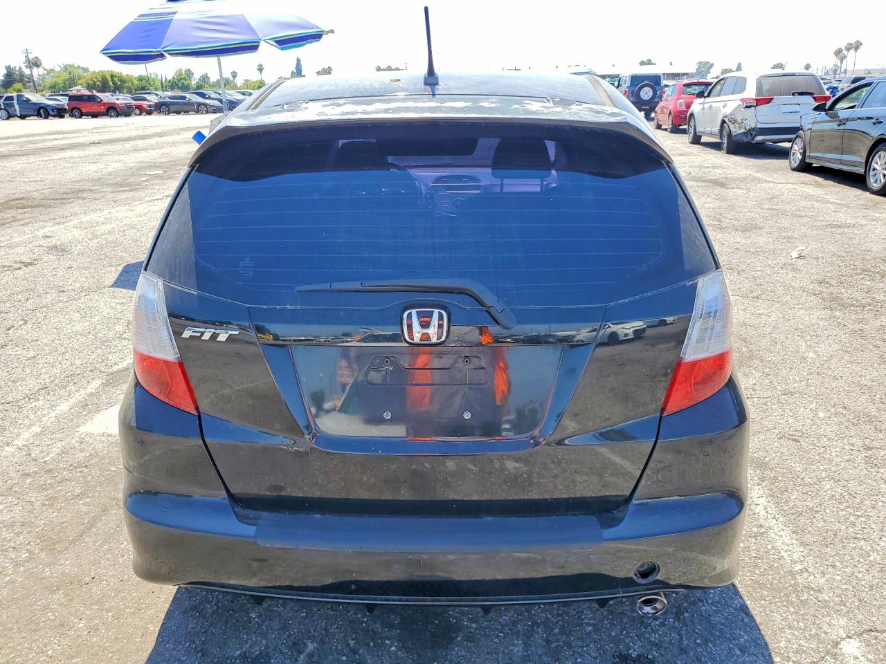 2011 Honda Fit Sport Black vin: JHMGE8H53BC004574