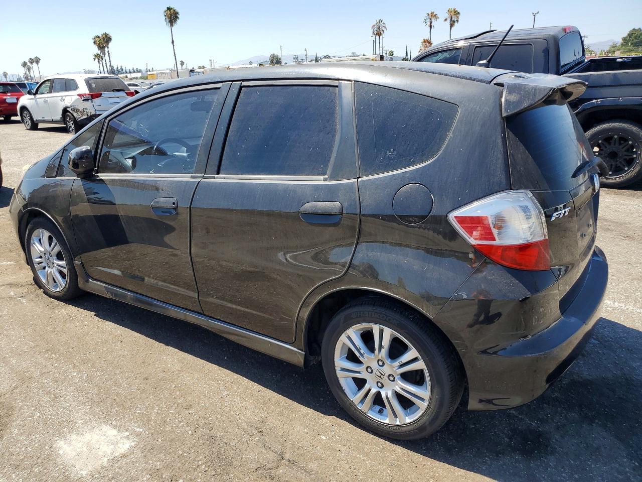 2011 Honda Fit Sport Black vin: JHMGE8H53BC004574