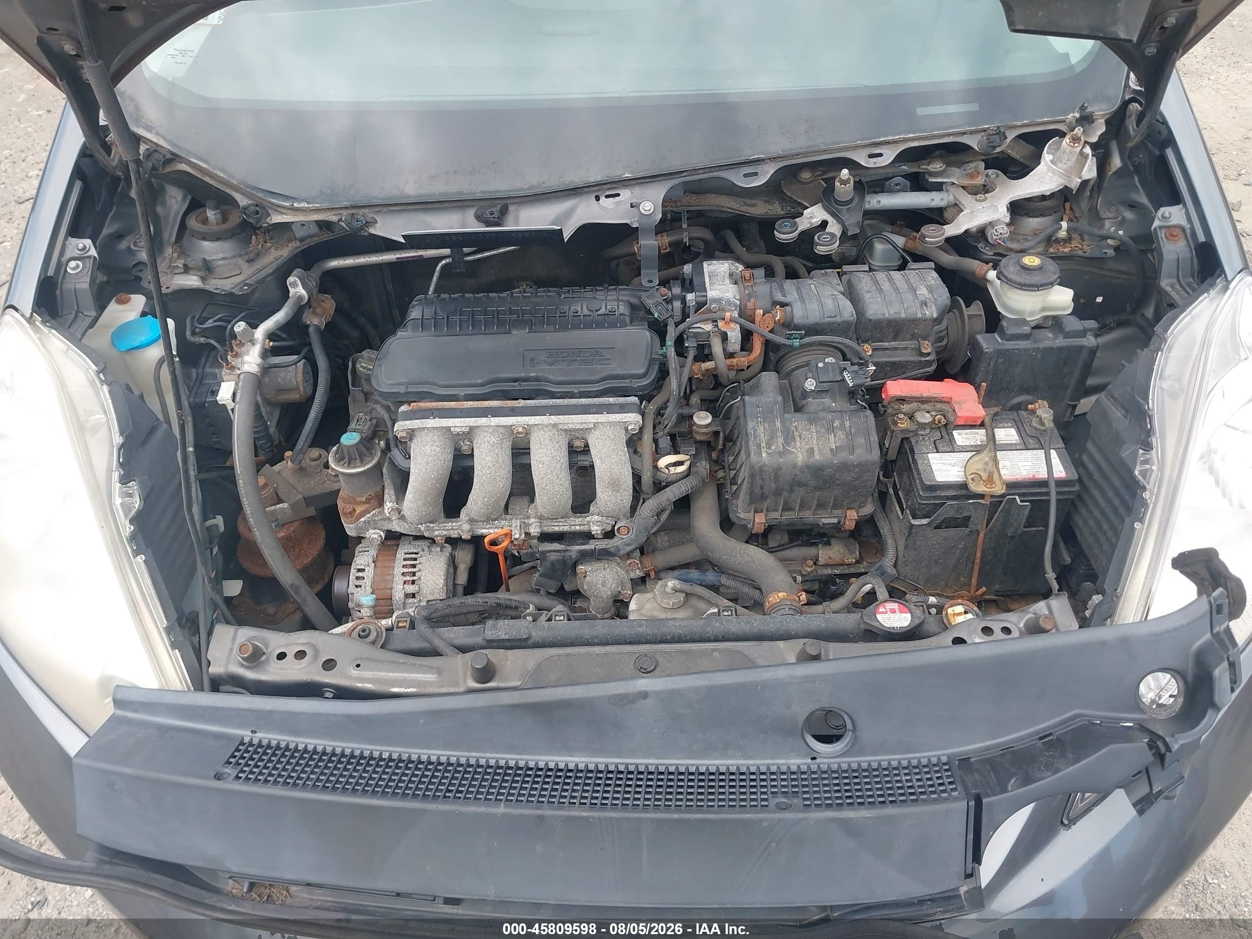 2011 Honda Fit Sport Gray vin: JHMGE8H53BC009659