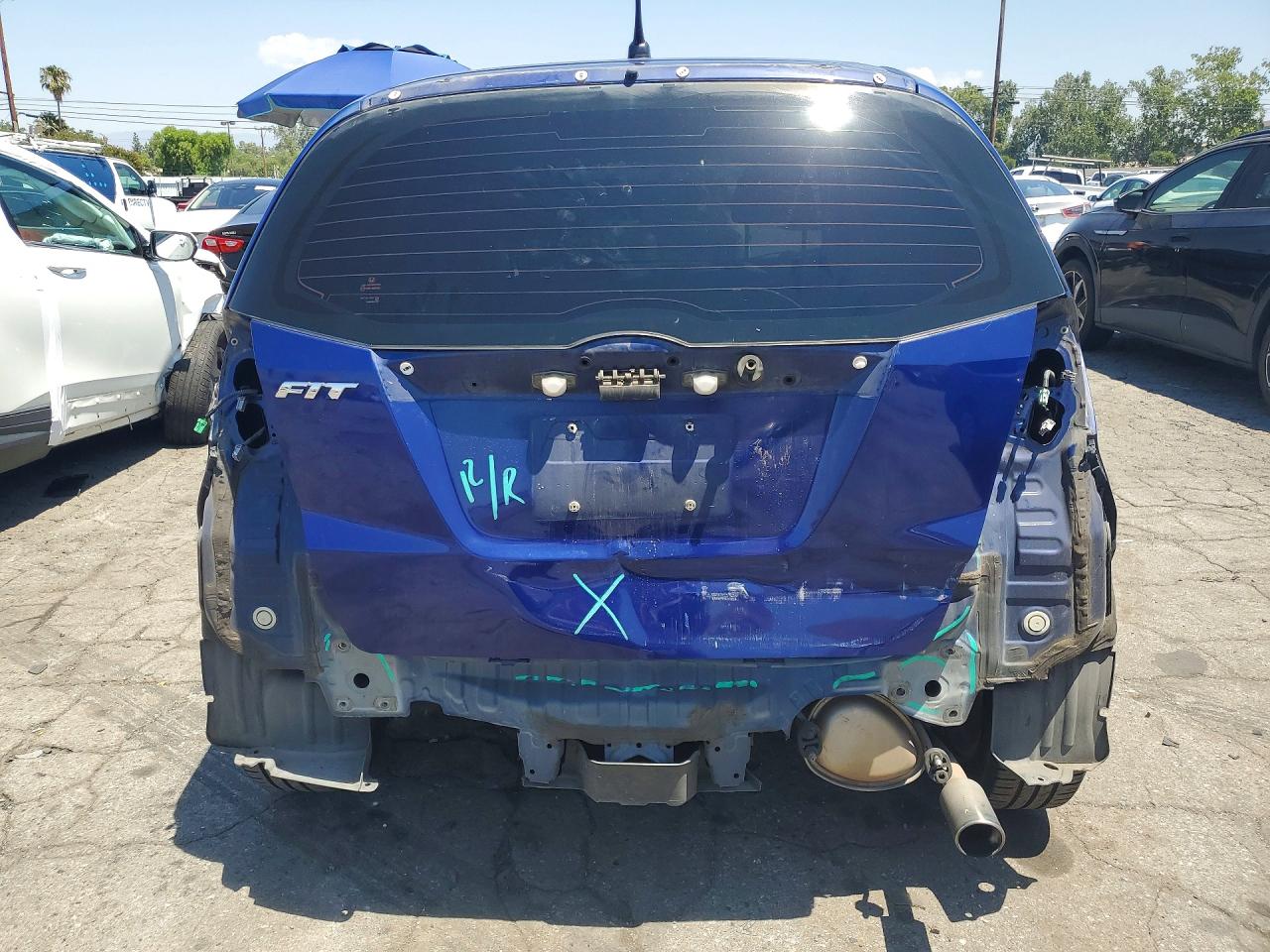 2011 Honda Fit Sport Синий vin: JHMGE8H53BC024131