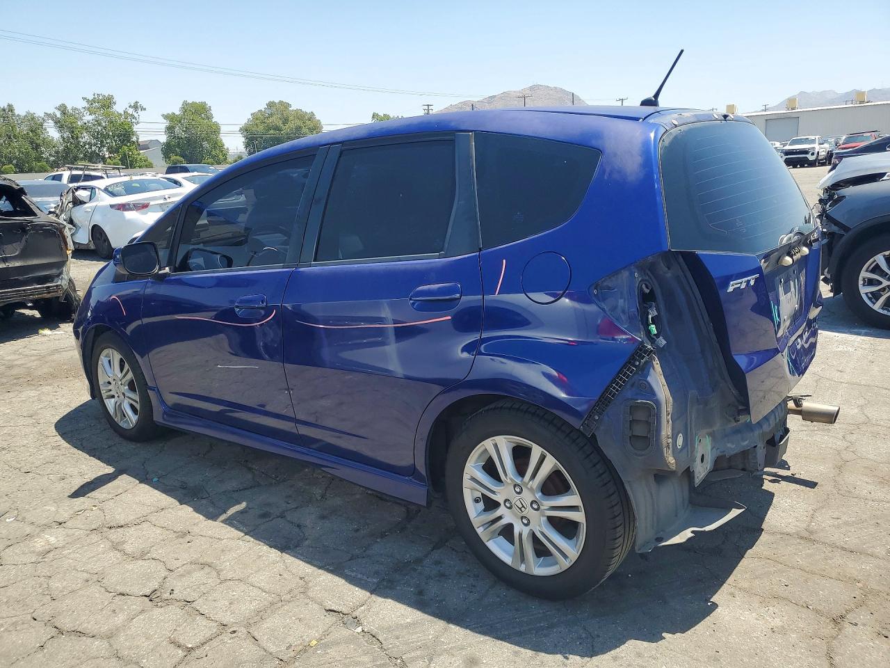 2011 Honda Fit Sport Синий vin: JHMGE8H53BC024131