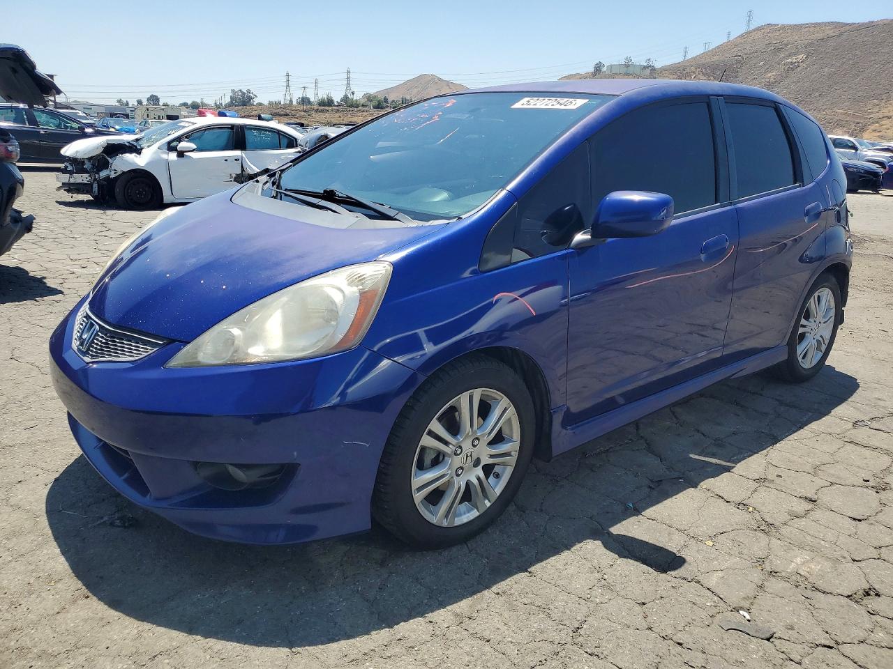 2011 Honda Fit Sport Синий vin: JHMGE8H53BC024131