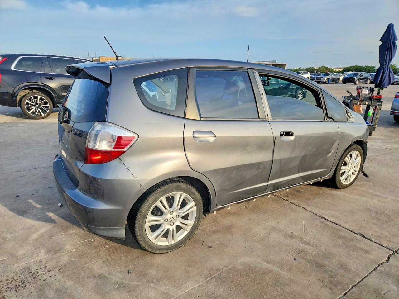 2011 Honda Fit Sport Gray vin: JHMGE8H53BS007819