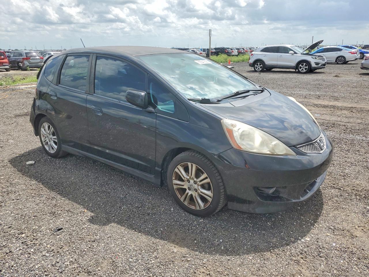 2011 Honda Fit Sport Black vin: JHMGE8H53BS010395
