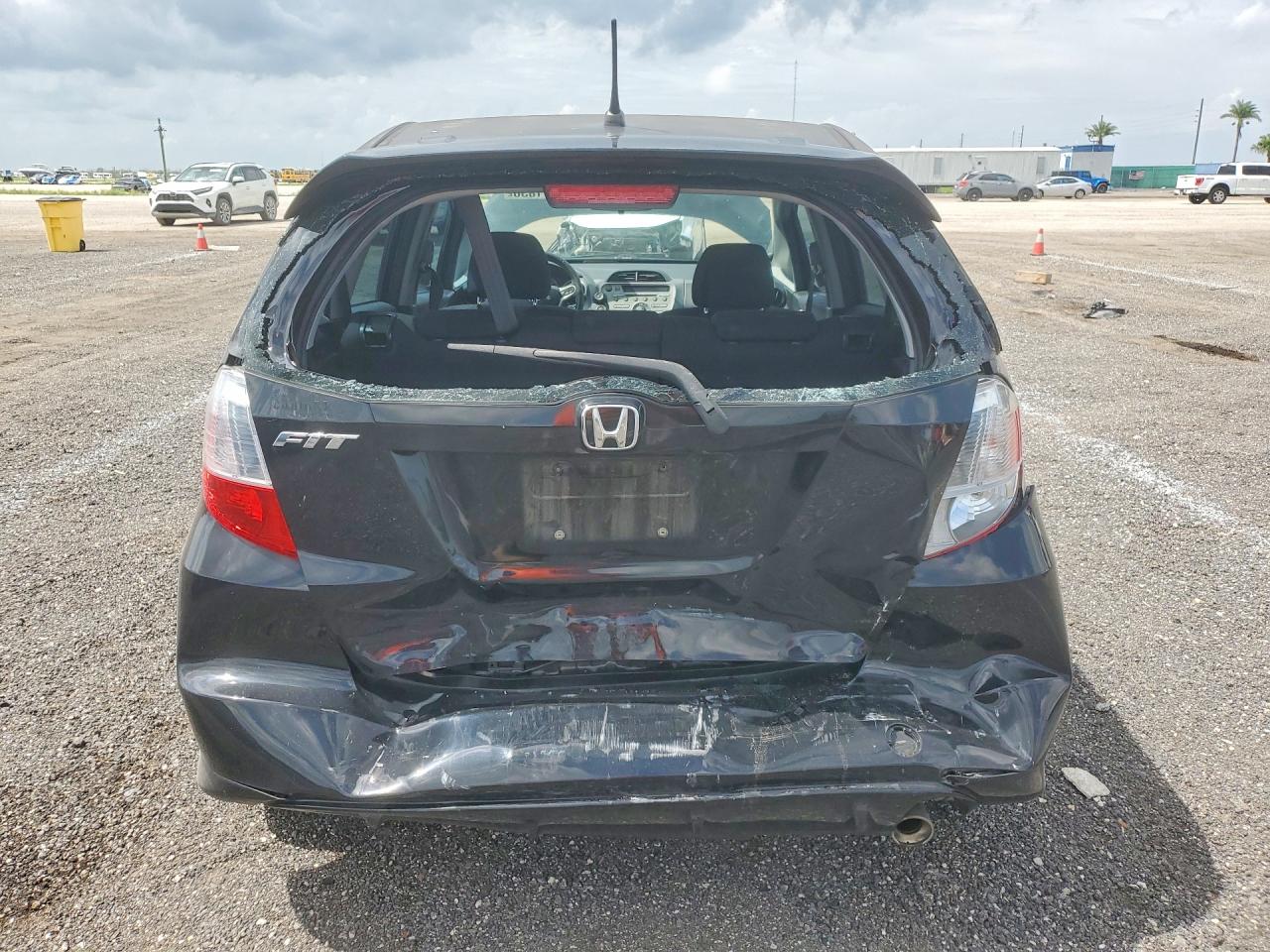 2011 Honda Fit Sport Black vin: JHMGE8H53BS010395