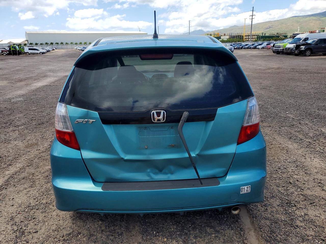 2012 Honda Fit Sport Бирюзовый vin: JHMGE8H53CC002969