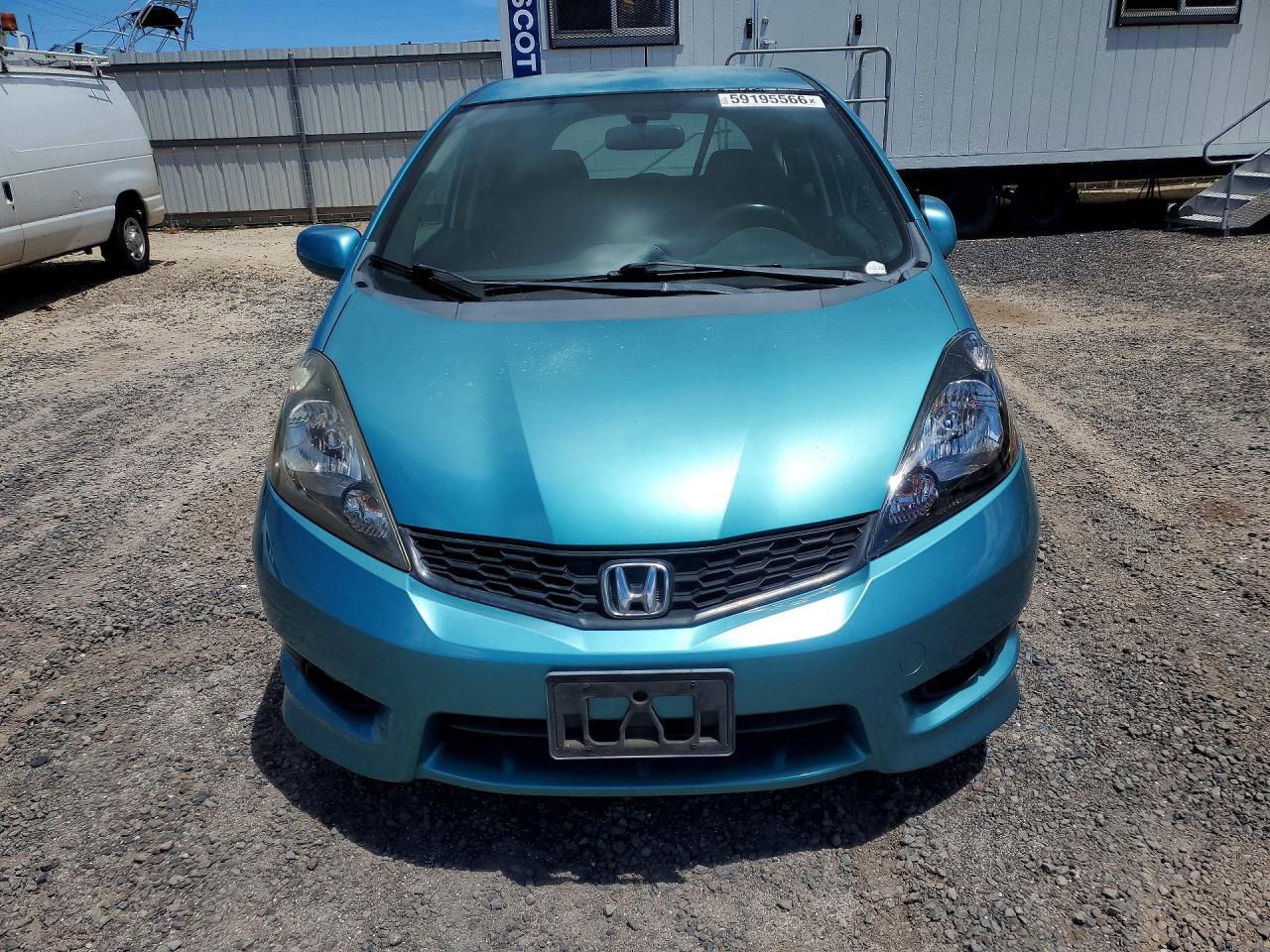 2012 Honda Fit Sport Бирюзовый vin: JHMGE8H53CC002969