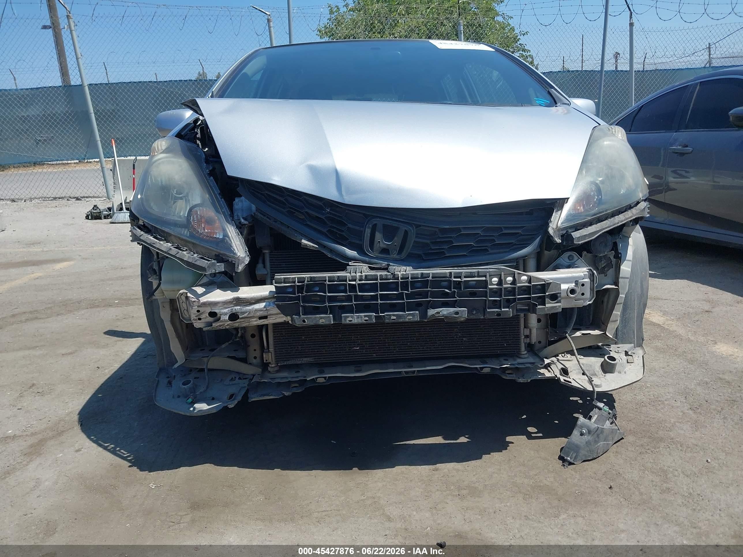 2012 Honda Fit Sport Silver vin: JHMGE8H53CC011414