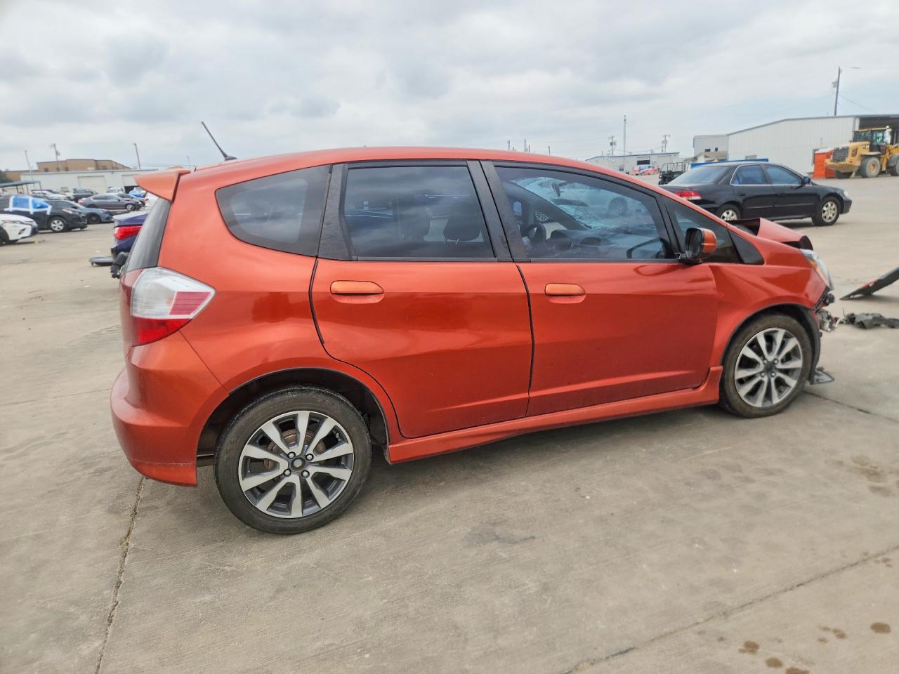 2012 Honda Fit Sport Orange vin: JHMGE8H53CC012904