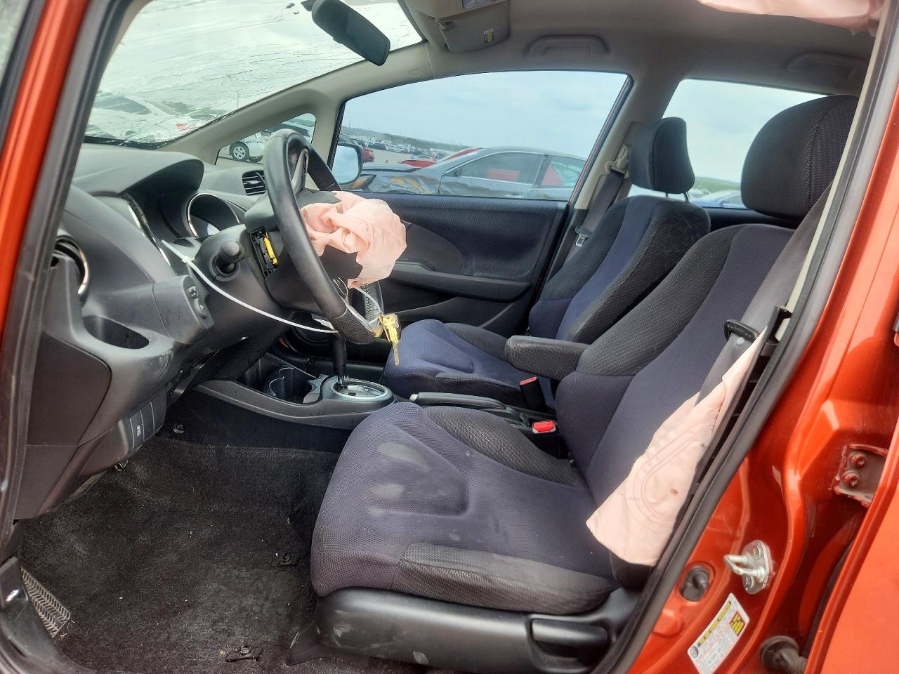 2012 Honda Fit Sport Orange vin: JHMGE8H53CC012904