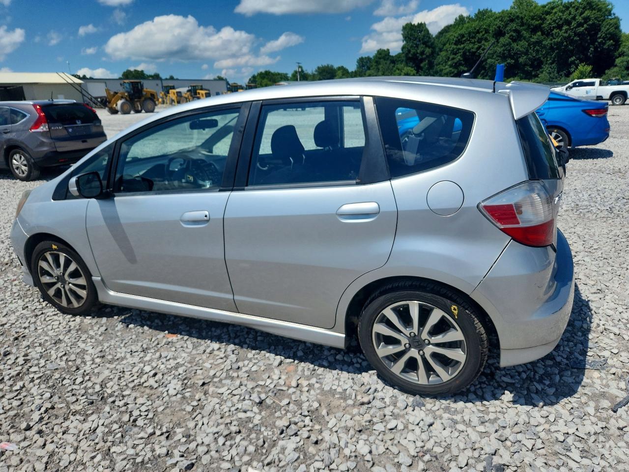 2012 Honda Fit Sport Silver vin: JHMGE8H53CC020517