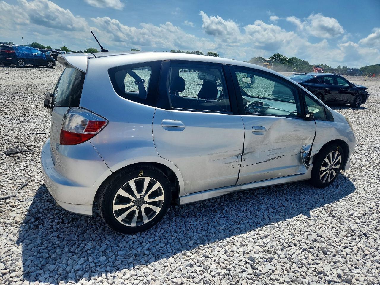 2012 Honda Fit Sport Silver vin: JHMGE8H53CC020517