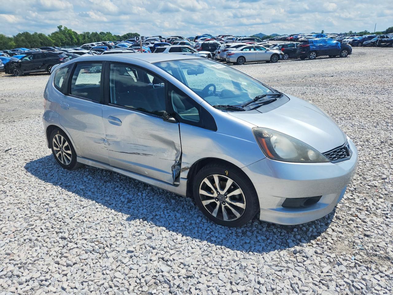 2012 Honda Fit Sport Silver vin: JHMGE8H53CC020517