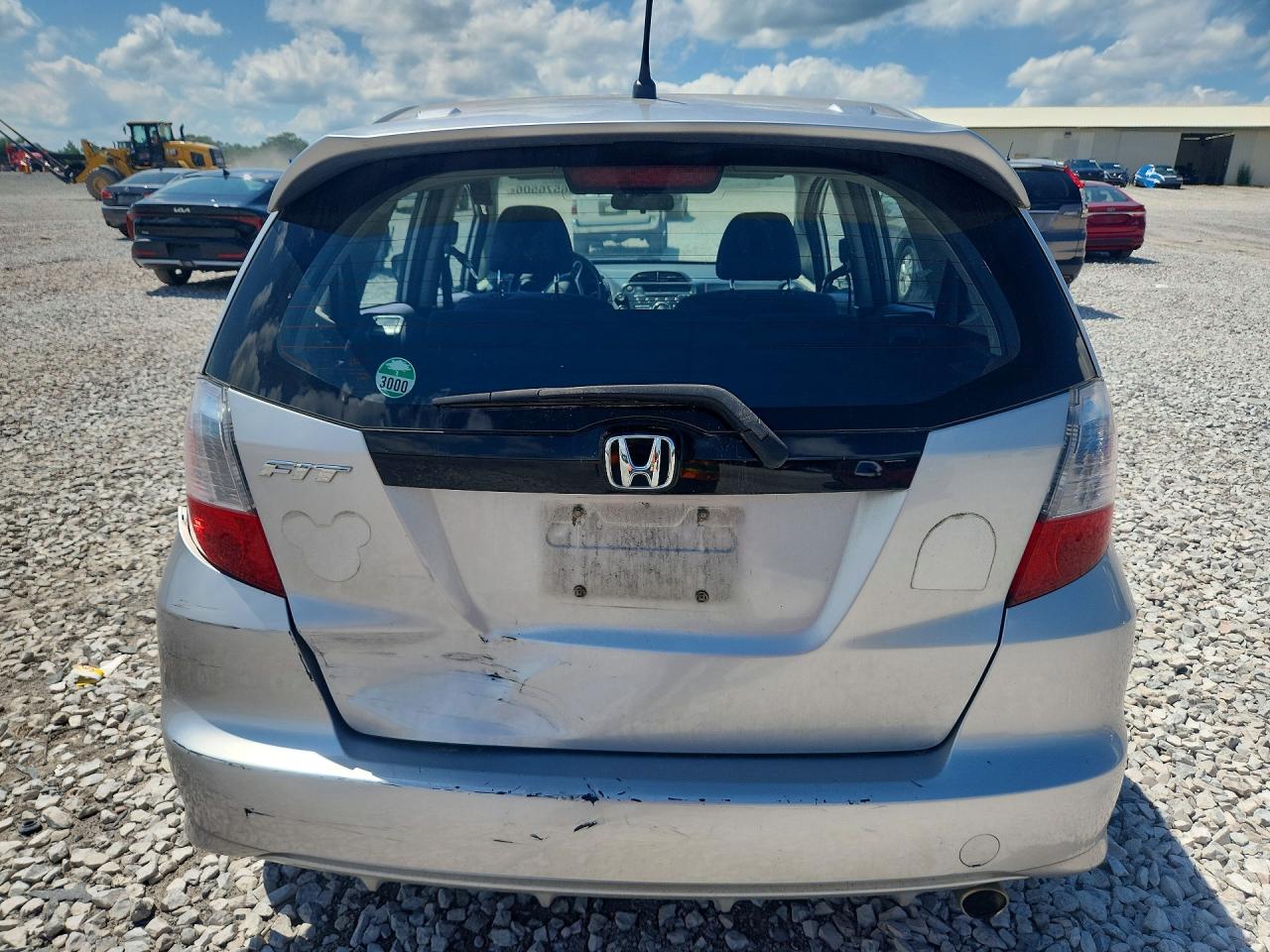 2012 Honda Fit Sport Silver vin: JHMGE8H53CC020517