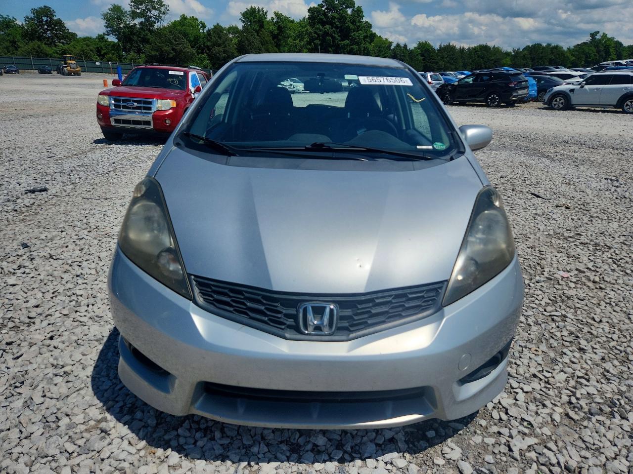 2012 Honda Fit Sport Silver vin: JHMGE8H53CC020517