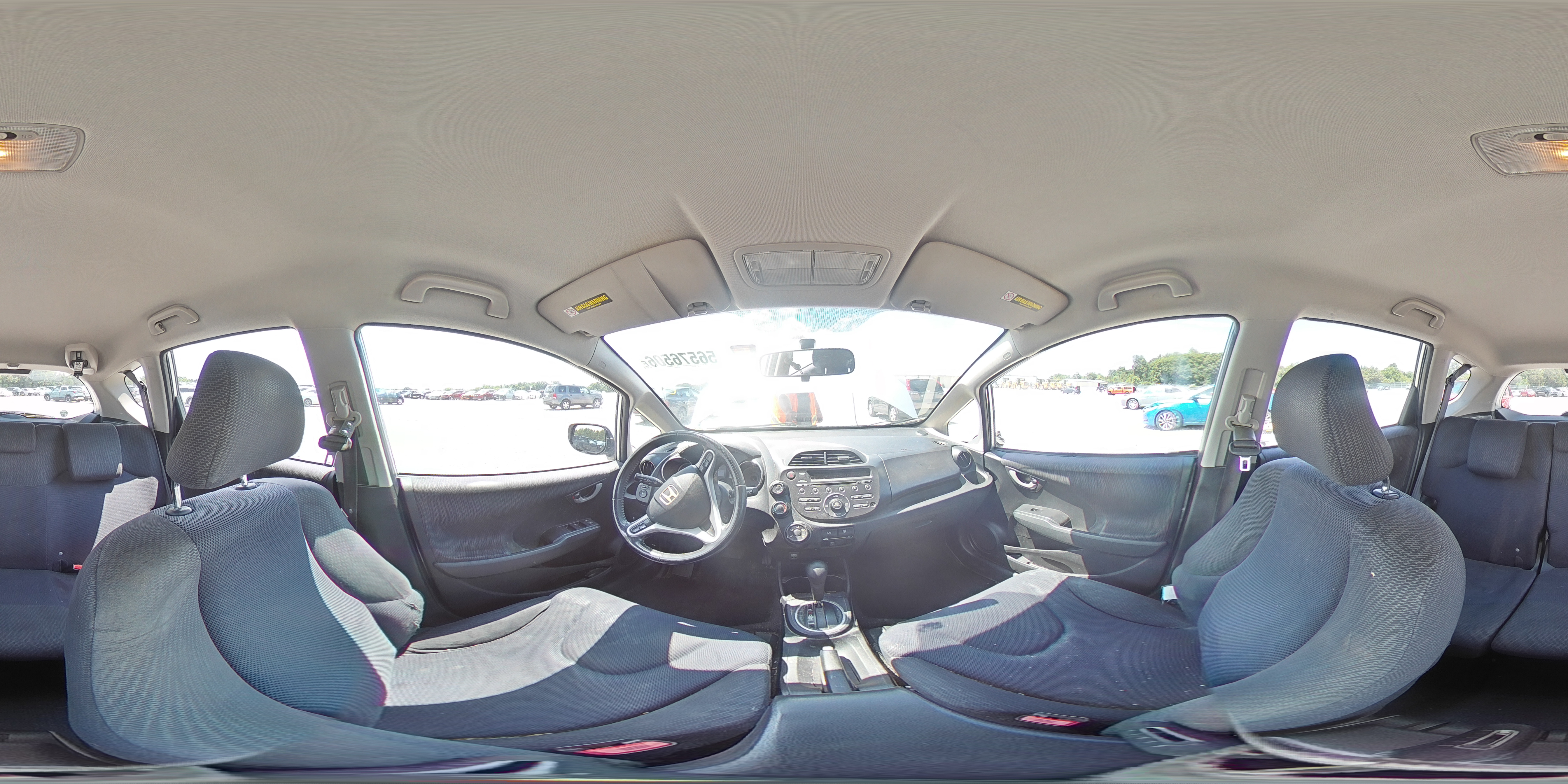 2012 Honda Fit Sport Silver vin: JHMGE8H53CC020517