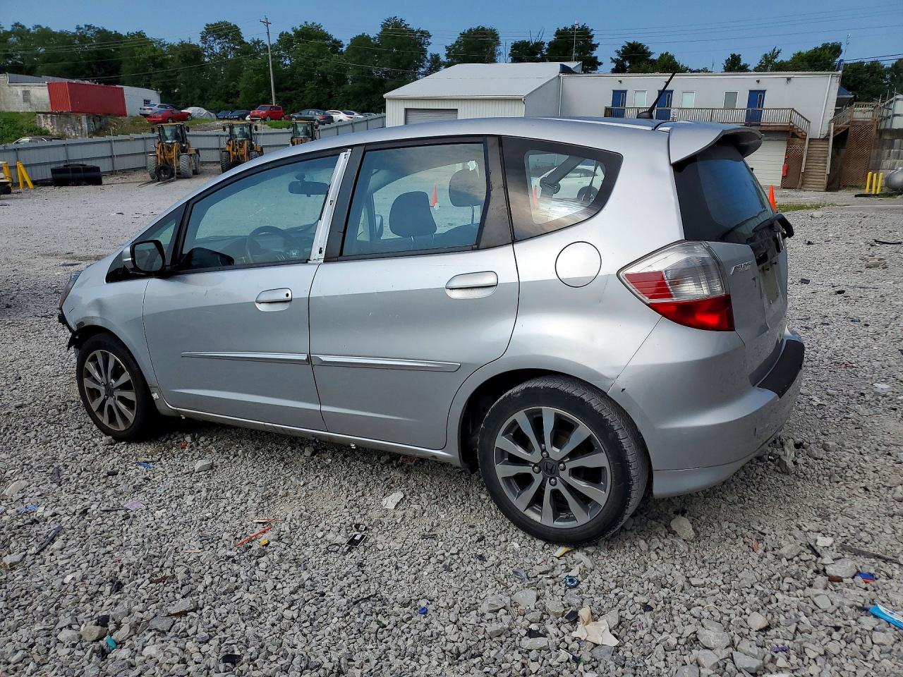 2012 Honda Fit Sport Silver vin: JHMGE8H53CC022347