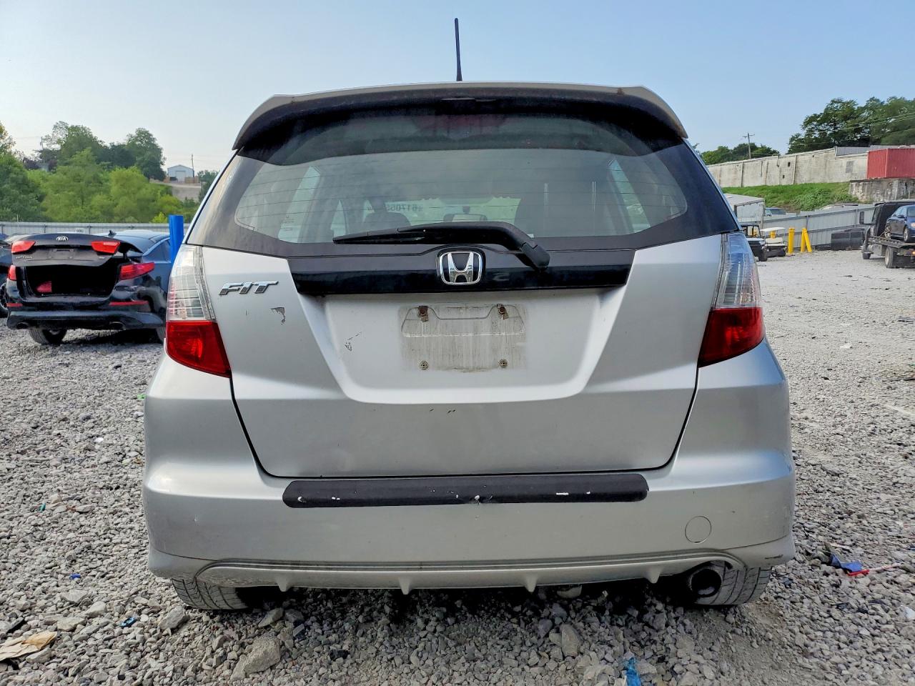 2012 Honda Fit Sport Silver vin: JHMGE8H53CC022347