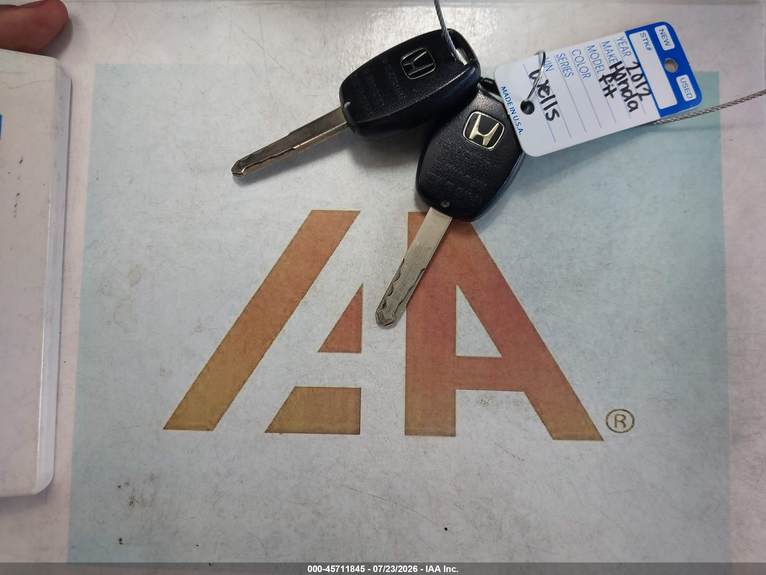 2012 Honda Fit Sport Silver vin: JHMGE8H53CC029332