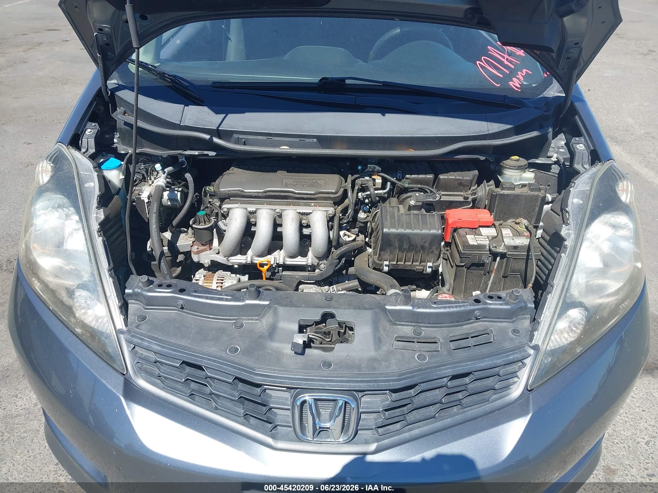 2012 Honda Fit Sport Gray vin: JHMGE8H53CC034935