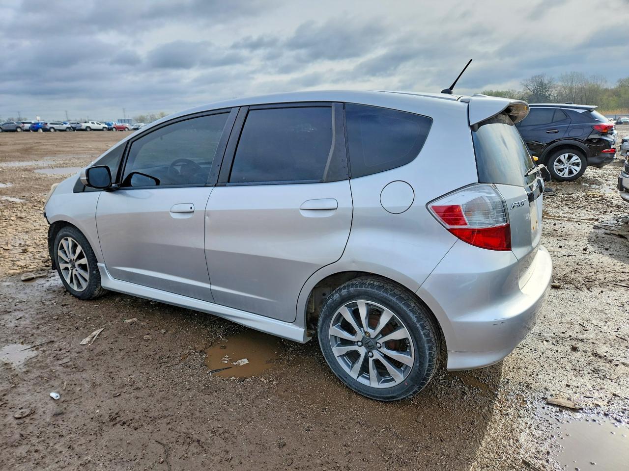 2012 Honda Fit Sport Silver vin: JHMGE8H53CS005635