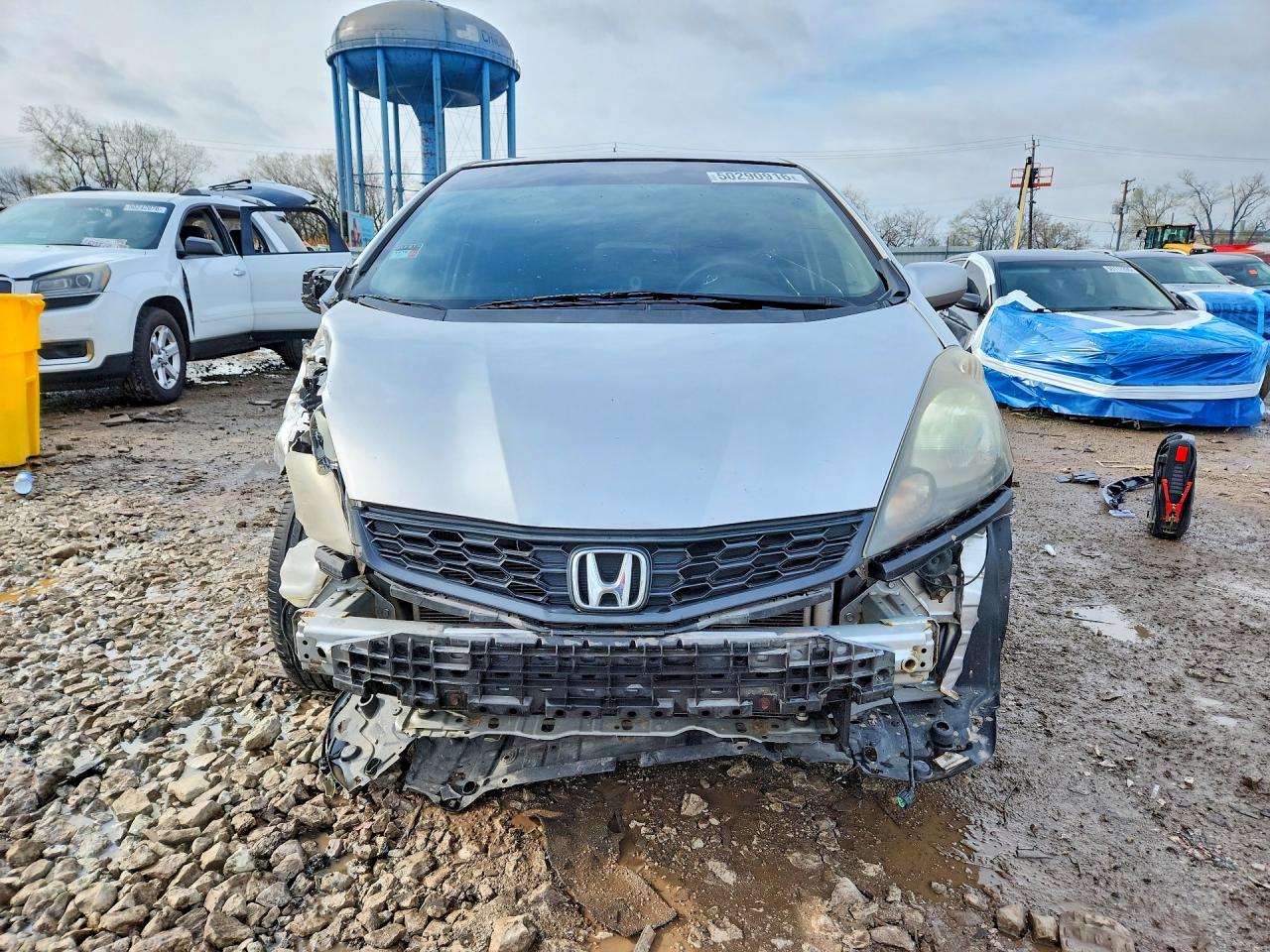 2012 Honda Fit Sport Silver vin: JHMGE8H53CS005635
