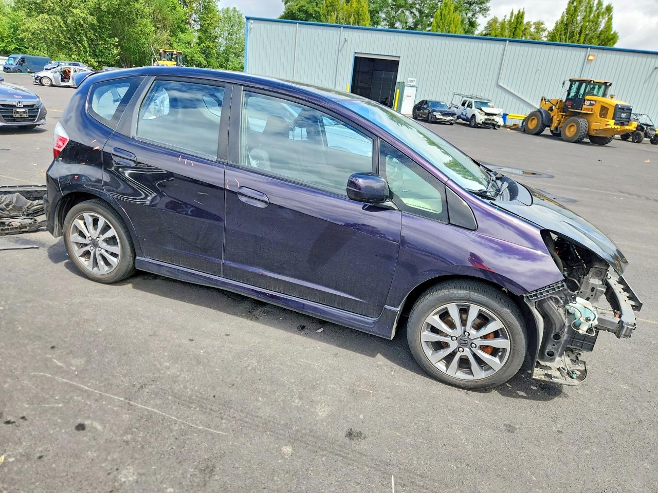 2013 Honda Fit Sport Blue vin: JHMGE8H53DC019529
