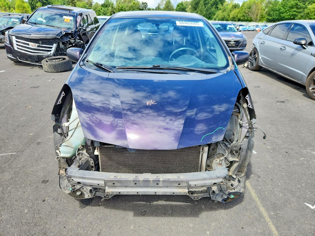 2013 Honda Fit Sport Blue vin: JHMGE8H53DC019529
