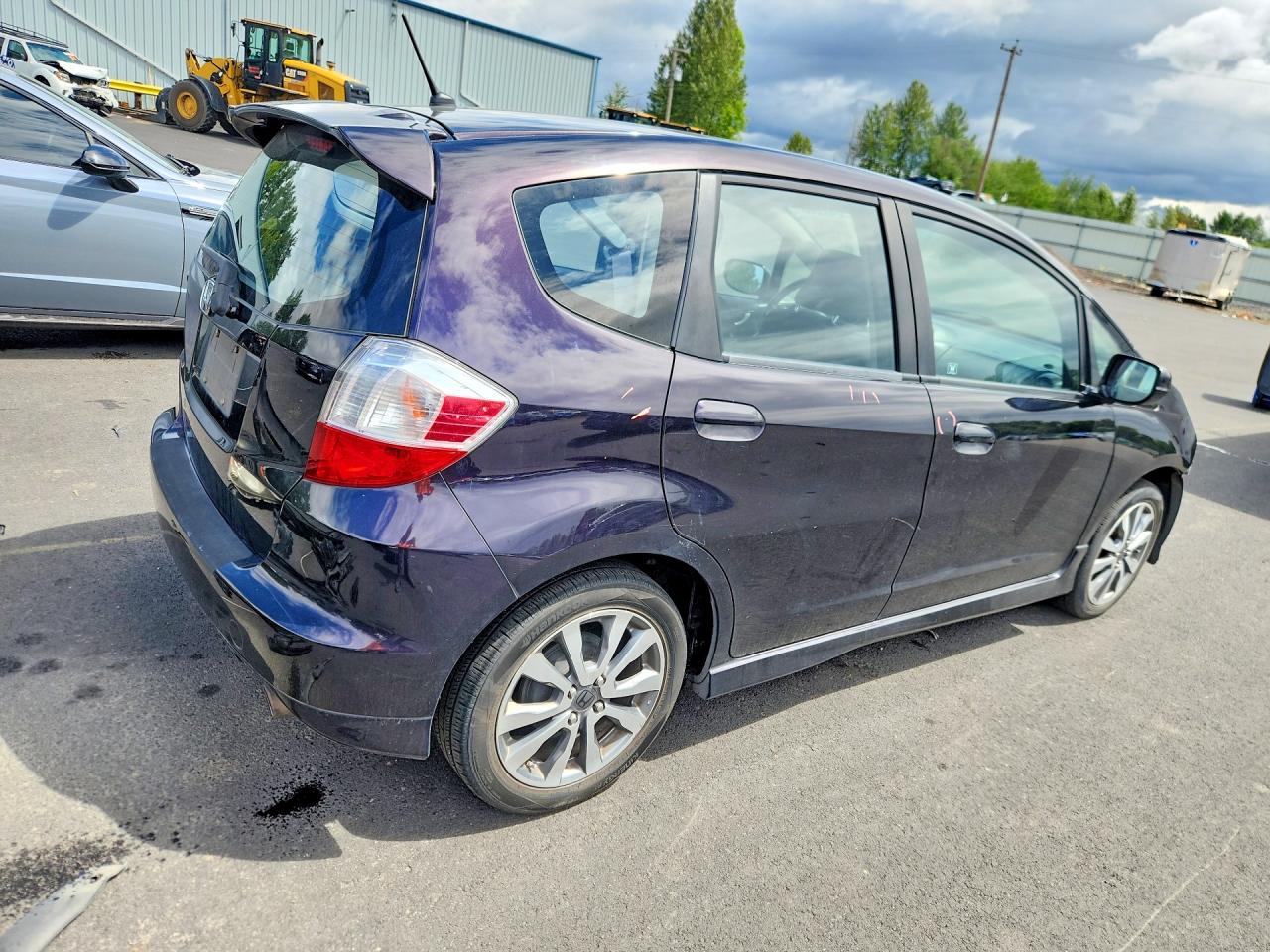 2013 Honda Fit Sport Blue vin: JHMGE8H53DC019529