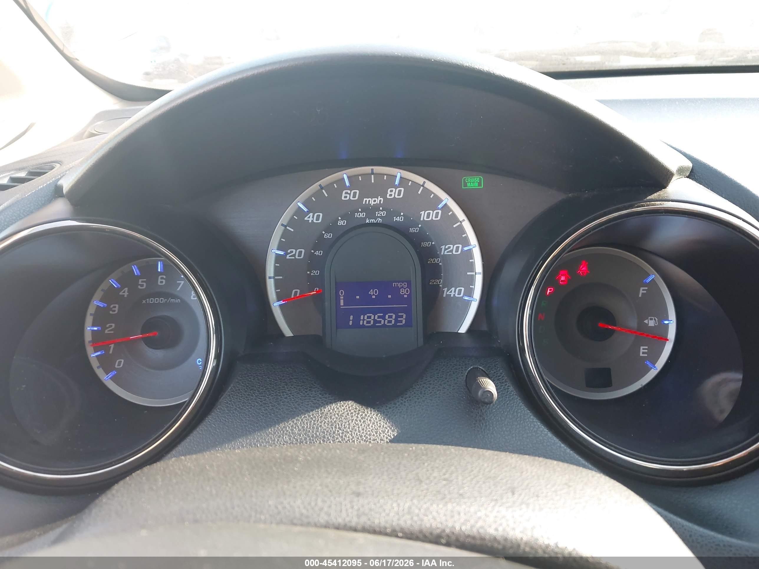 2013 Honda Fit Sport Red vin: JHMGE8H53DC021491